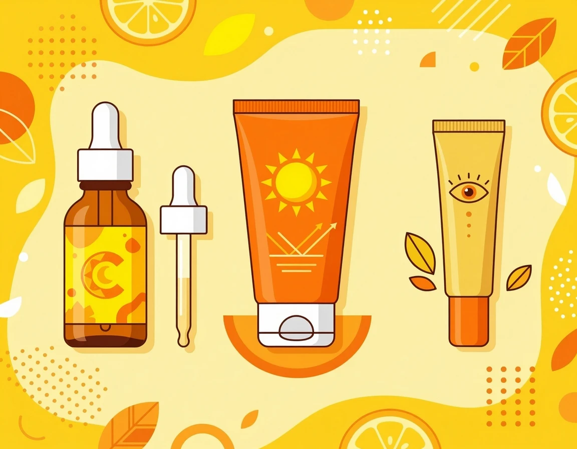 색소침착 다크서클에 좋은 미백 화장품과 선크림