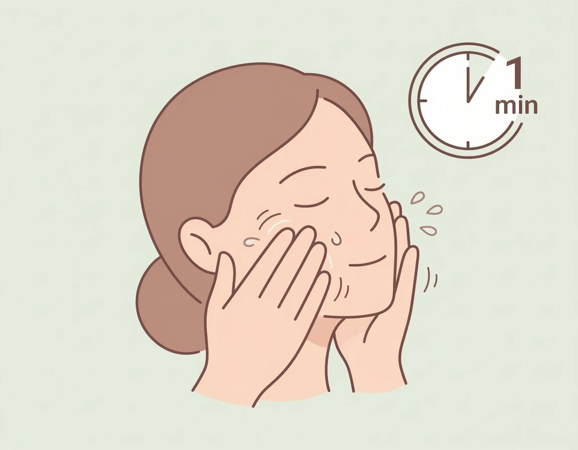 스킨케어 단계별 흡수를 돕는 손동작