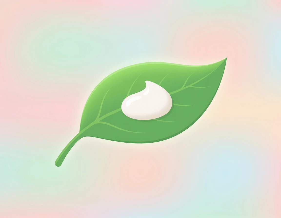 촉촉한 수분 제형의 선크림 일러스트